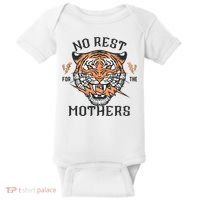 No Rest For The Mothers Badass Mama Baby Bodysuit thumb 0