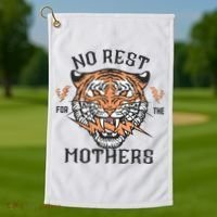 No Rest For The Mothers Badass Mama Golf Towel thumb 1