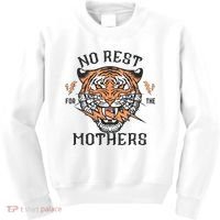 No Rest For The Mothers Badass Mama Kids Sweatshirt thumb 0