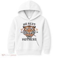 No Rest For The Mothers Badass Mama Kids Hoodie thumb 0