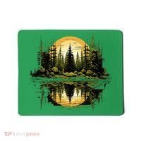 Nature Reflection Forest Trees Outdoor Wildlife Mousepad thumb 0