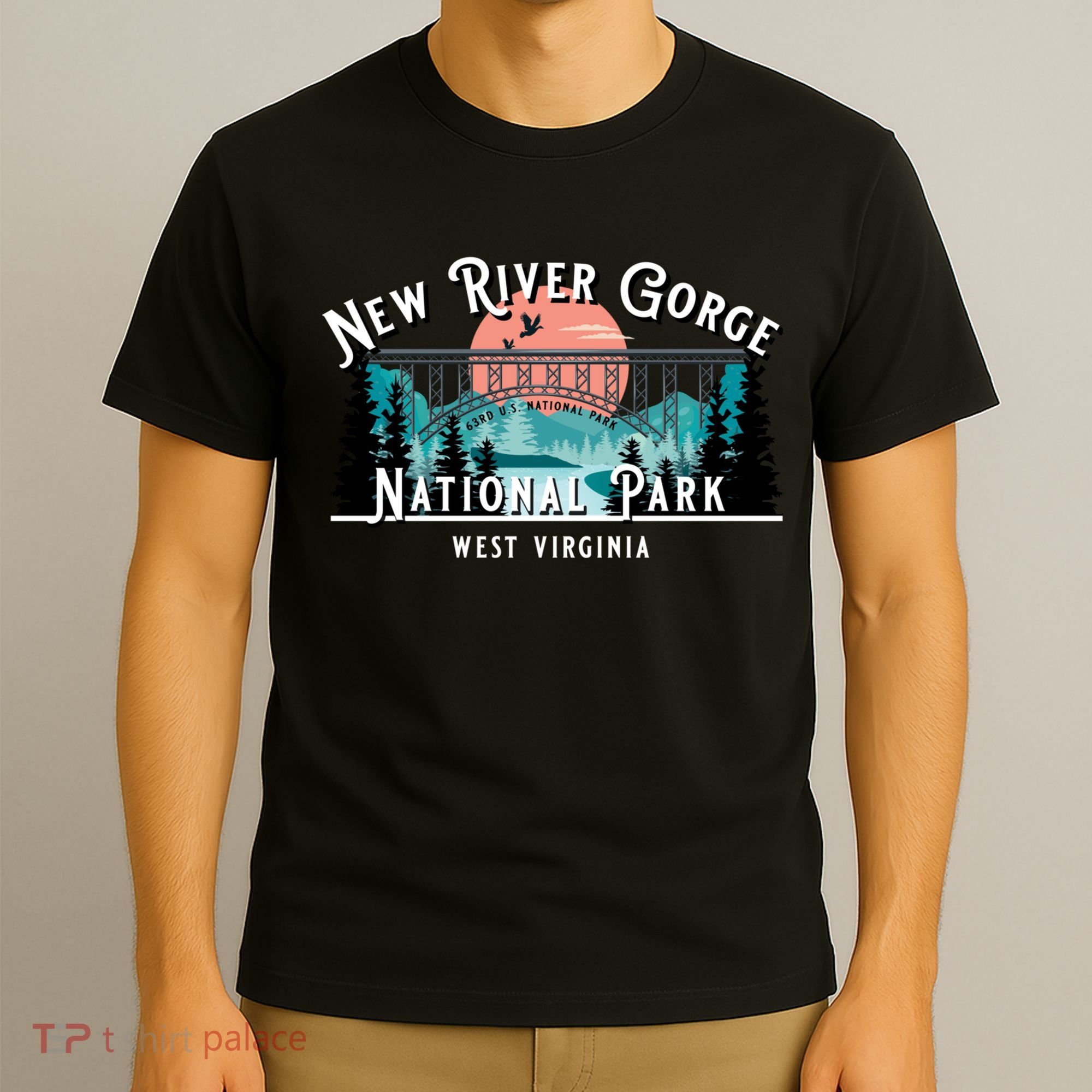New River Gorge National Park West Virginia USA Souvenir T-Shirt
