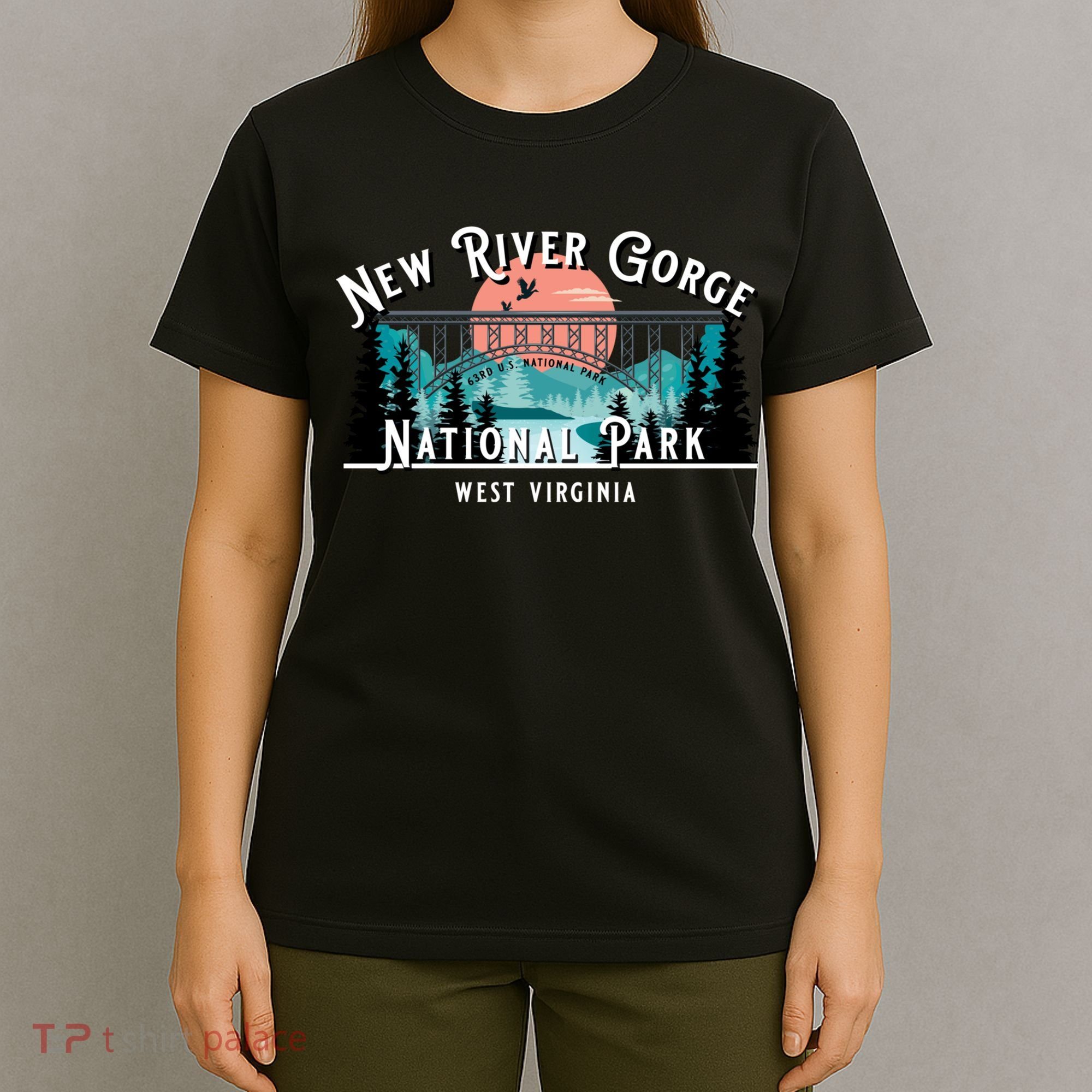 New River Gorge National Park West Virginia USA Souvenir T-Shirt
