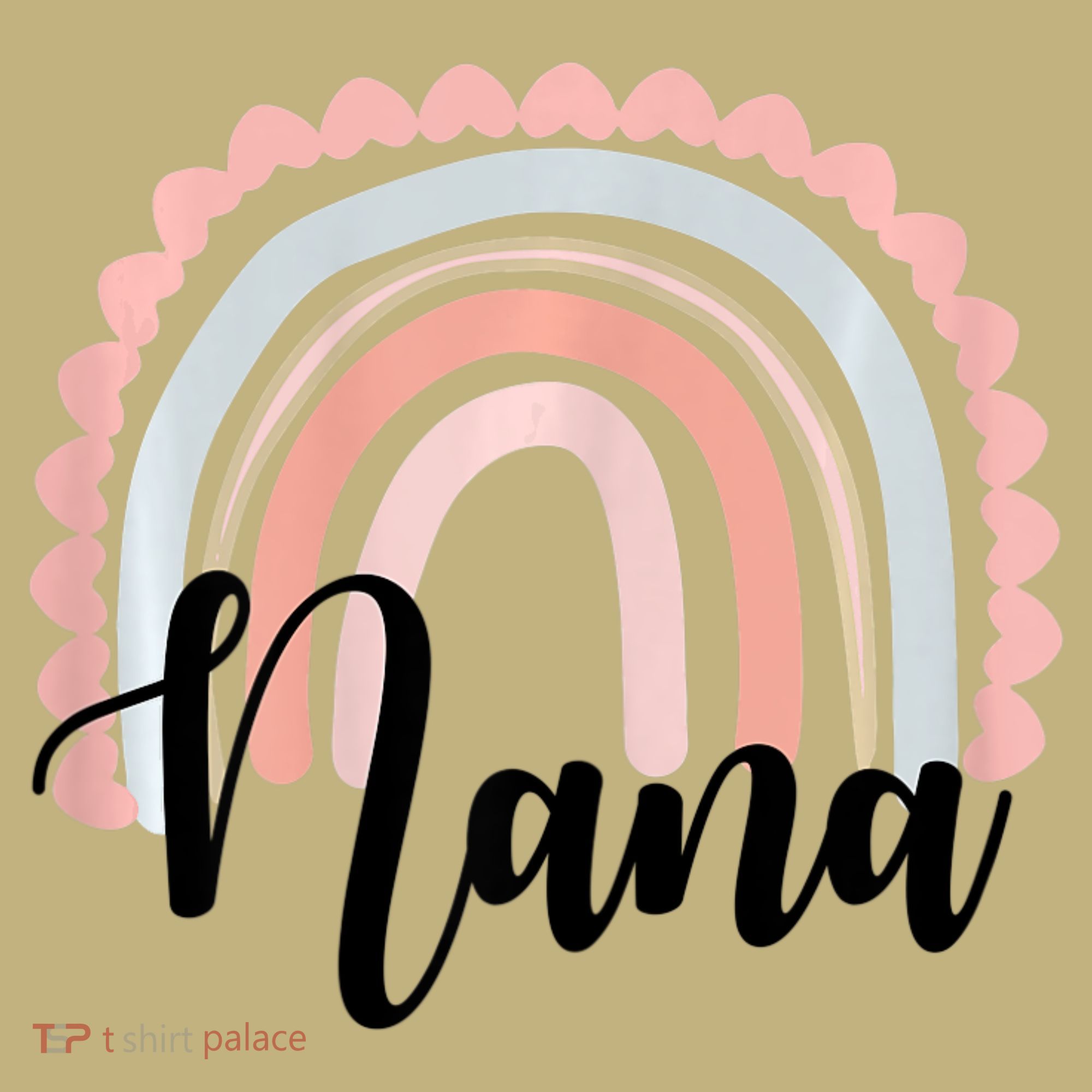 Nana Rainbow Grandma Christmas Mother's Day Sweatshirt