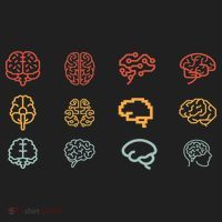 Neuroscience Retro Graphic Brain Science For Neurologist Women's Sweatshirt thumb 2