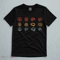 Neuroscience Retro Graphic Brain Science For Neurologist T-Shirt thumb 5