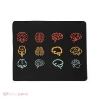 Neuroscience Retro Graphic Brain Science For Neurologist Mousepad thumb 0