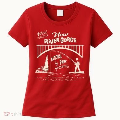 New River Gorge Appalachian Mountains Women's T-Shirt