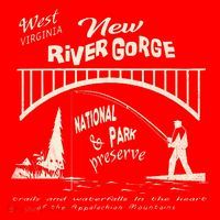 New River Gorge Appalachian Mountains Kids Hoodie thumb 5