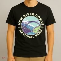 New River Gorge National Park And Preserve West Virginia T-Shirt thumb 3