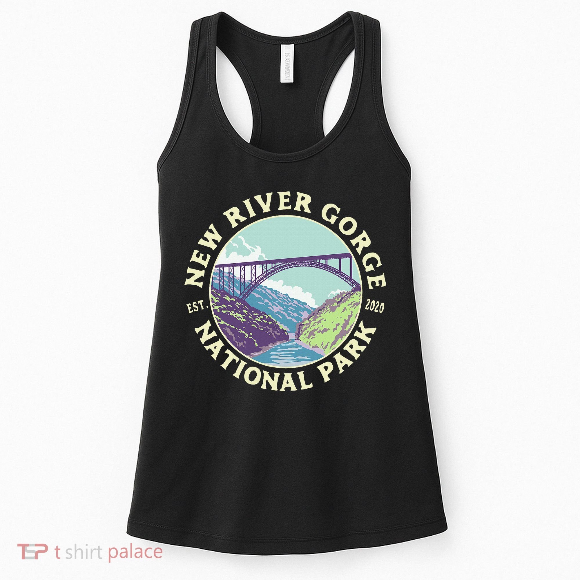 New River Gorge National Park And Preserve West Virginia Women's Tank Top