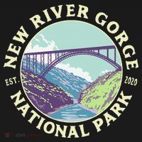 New River Gorge National Park And Preserve West Virginia Baby Bodysuit thumb 2