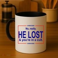 No Really He Lost And You're In A Cult Coffee Mug thumb 4