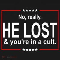 No Really He Lost And You're In A Cult Ornament thumb 1