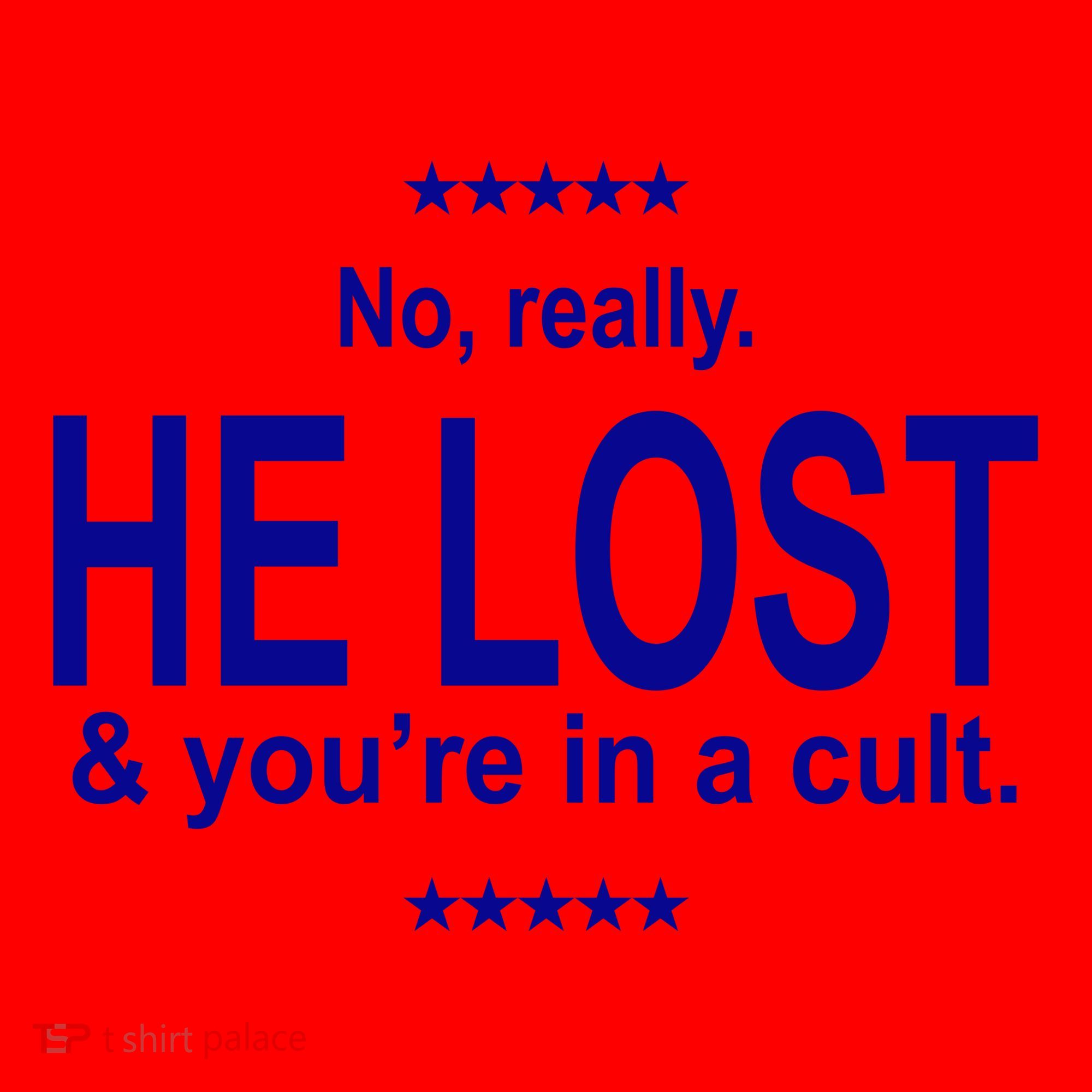 No Really He Lost And You're In A Cult Santa Hat