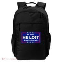 No Really He Lost & You're In A Cult Backpack thumb 0