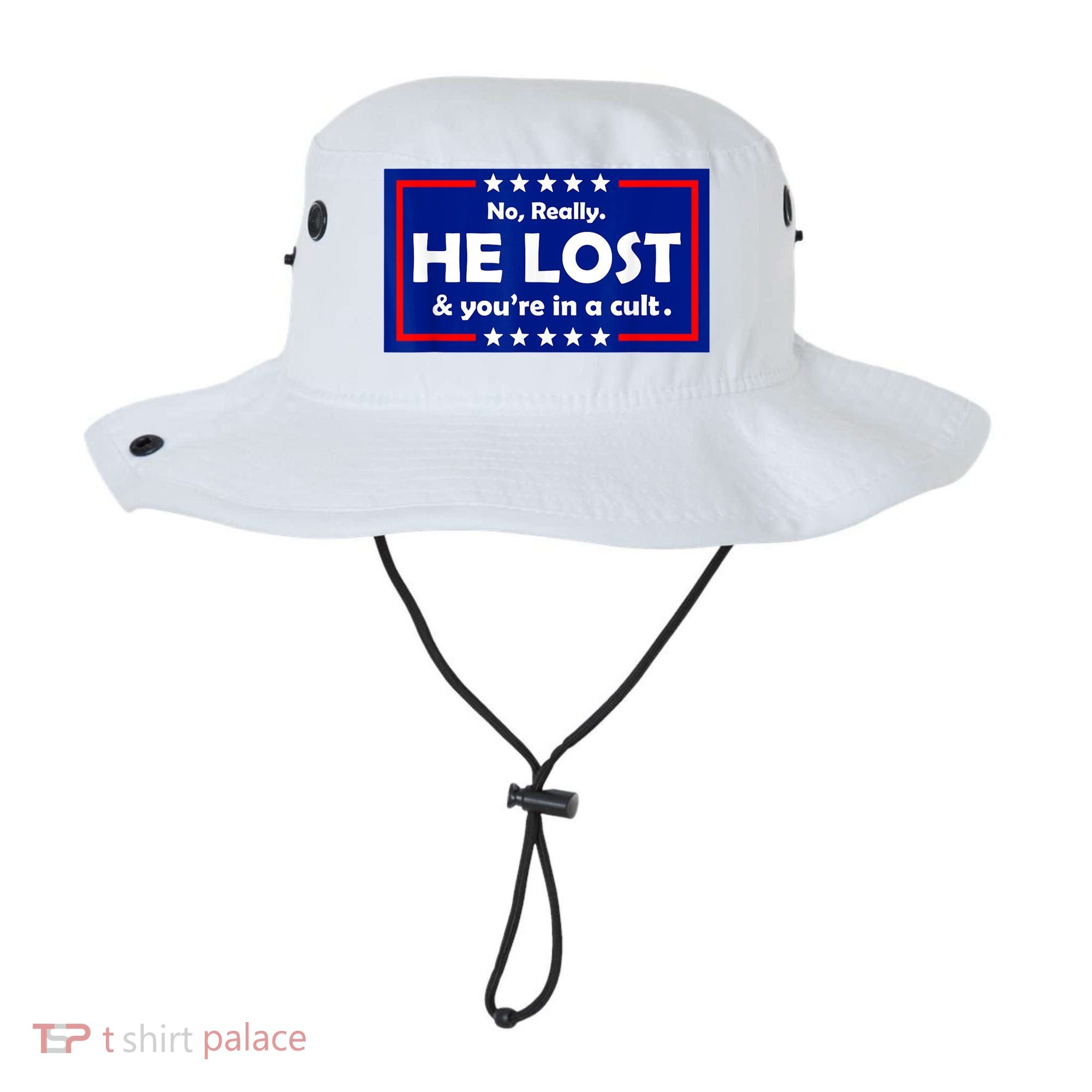 No Really He Lost & You're In A Cult Bucket Hat