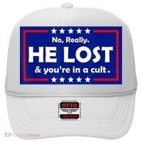 No Really He Lost & You're In A Cult Hat thumb 0