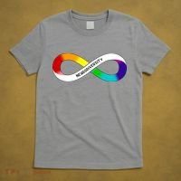 Neurodiversity Rainbow Infinity Symbol T-Shirt thumb 5