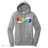 Neurodiversity Rainbow Infinity Symbol Women's Hoodie thumb 0