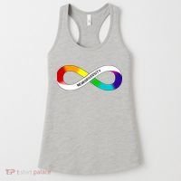 Neurodiversity Rainbow Infinity Symbol Women's Tank Top thumb 0