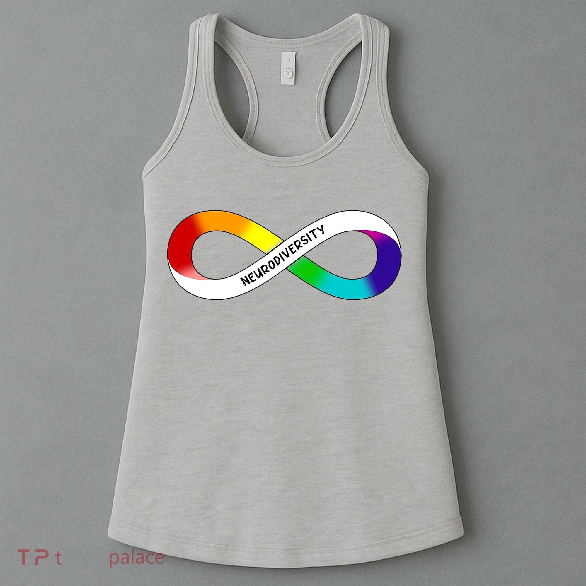 Neurodiversity Rainbow Infinity Symbol Women's Tank Top