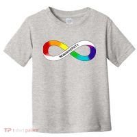 Neurodiversity Rainbow Infinity Symbol Toddler T-Shirt thumb 0