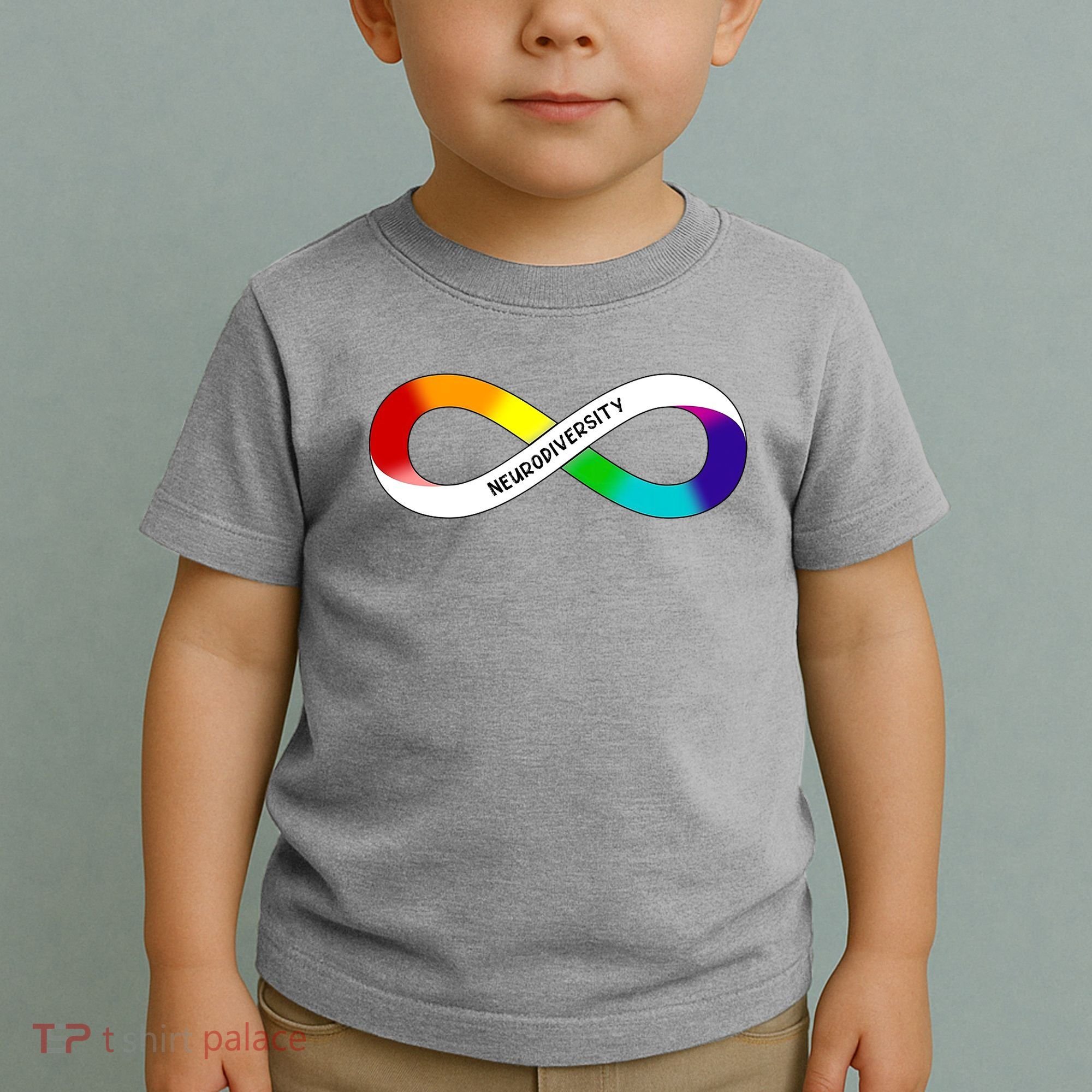 Neurodiversity Rainbow Infinity Symbol Toddler T-Shirt