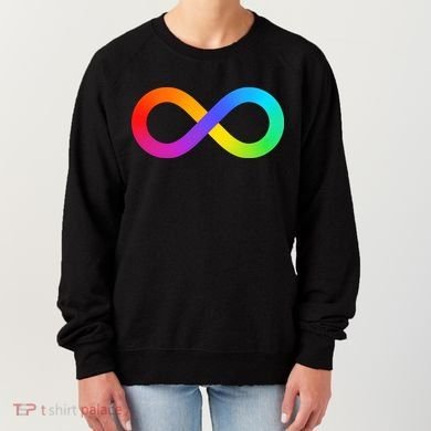 Neurodiversity Rainbow Infinity Autism Women's Sweatshirt