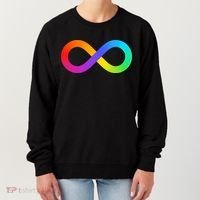 Neurodiversity Rainbow Infinity Autism Women's Sweatshirt thumb 0