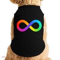 Neurodiversity Rainbow Infinity Autism Doggie Tank thumb 0