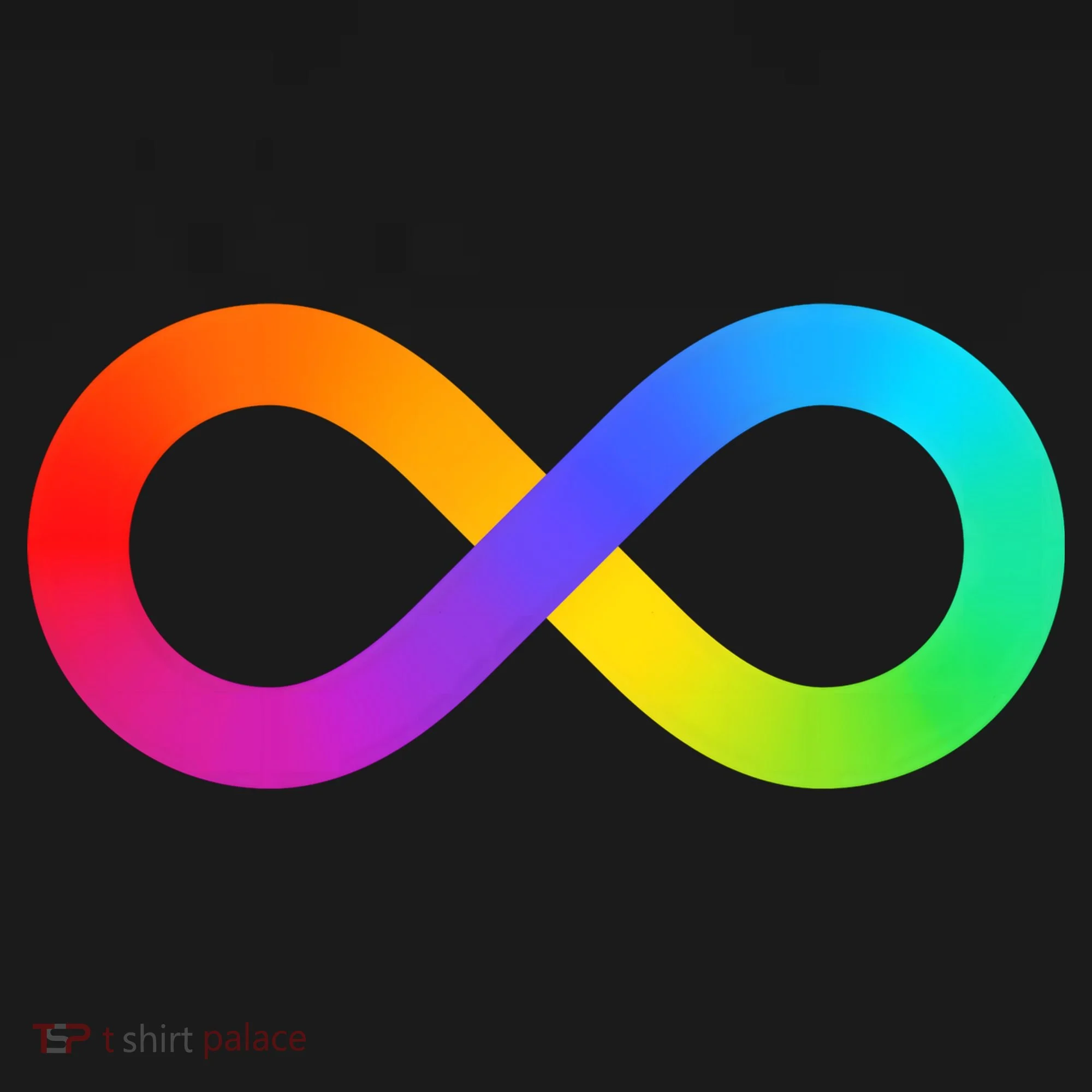 Neurodiversity Rainbow Infinity Autism Doggie Tank
