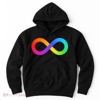 Neurodiversity Rainbow Infinity Autism Hoodie thumb 0
