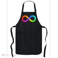 Neurodiversity Rainbow Infinity Autism Apron thumb 0