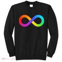 Neurodiversity Rainbow Infinity Autism Sweatshirt thumb 0