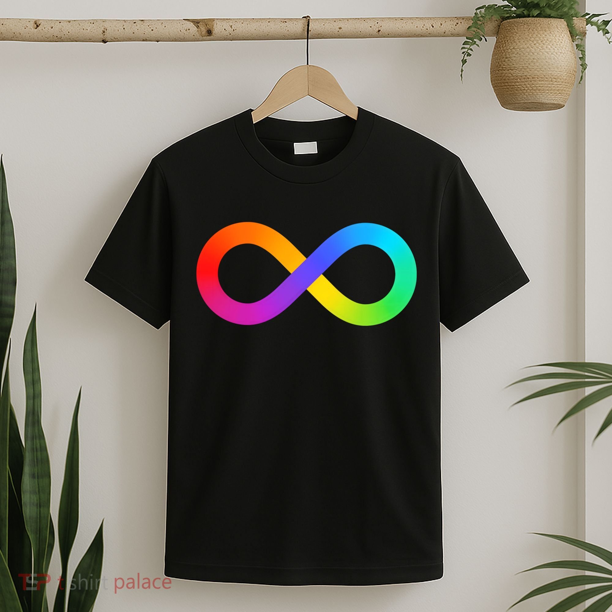 Neurodiversity Rainbow Infinity Autism T-Shirt