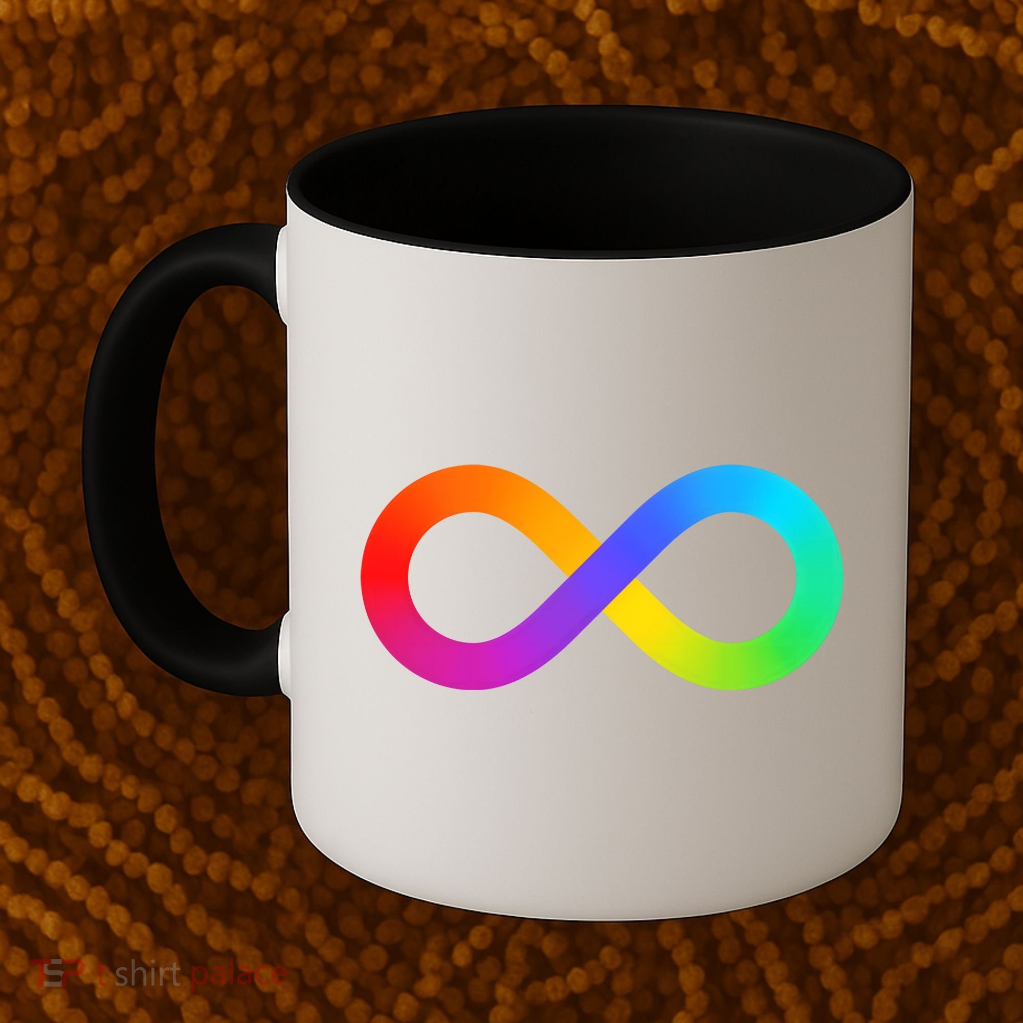 Neurodiversity Rainbow Infinity Autism Coffee Mug