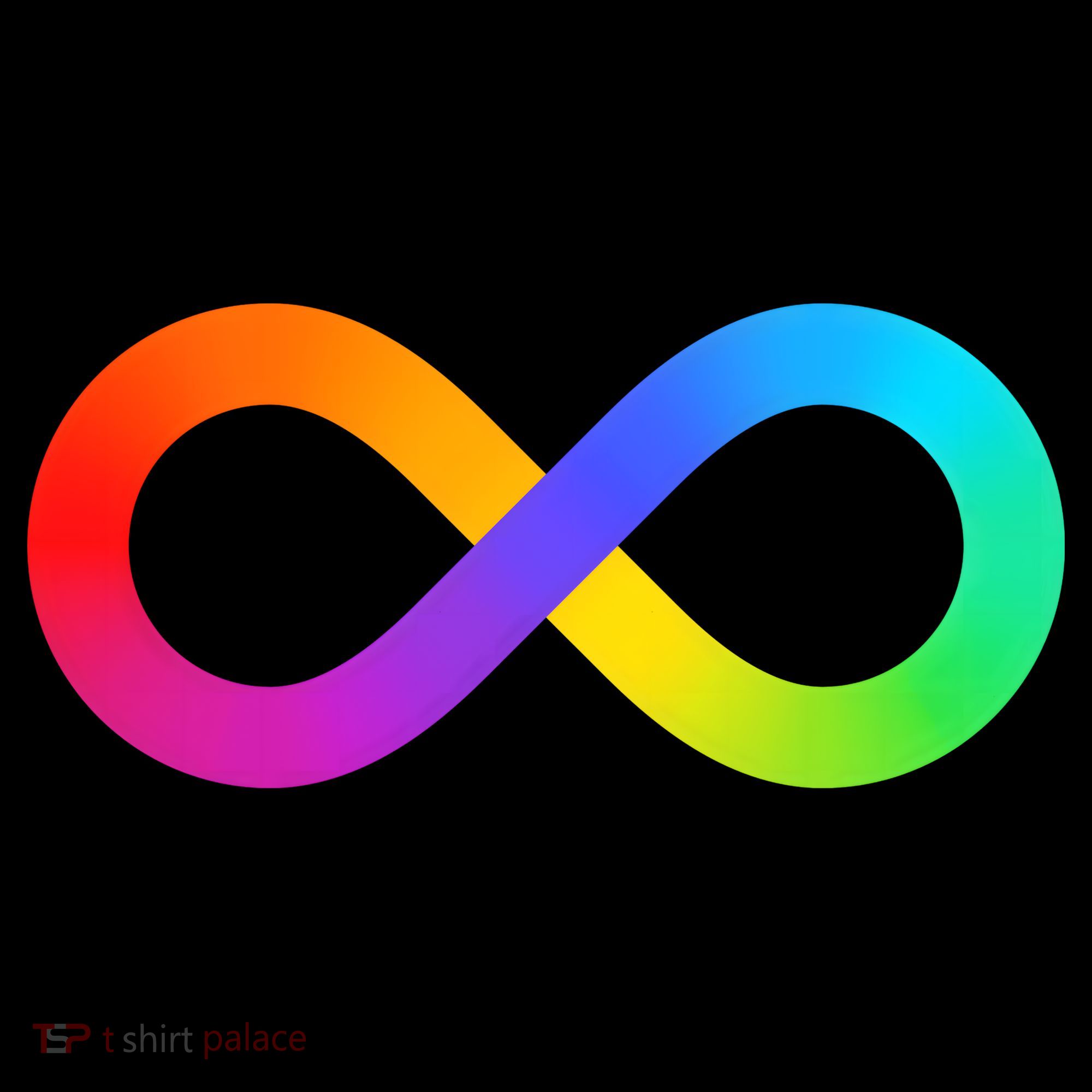 Neurodiversity Rainbow Infinity Autism Polo
