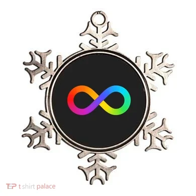 Neurodiversity Rainbow Infinity Autism Ornament