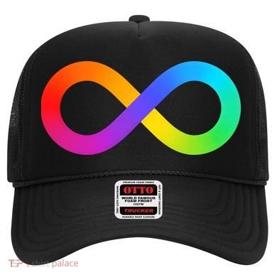 Neurodiversity Rainbow Infinity Autism Hat