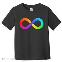 Neurodiversity Rainbow Infinity Autism Toddler T-Shirt thumb 0