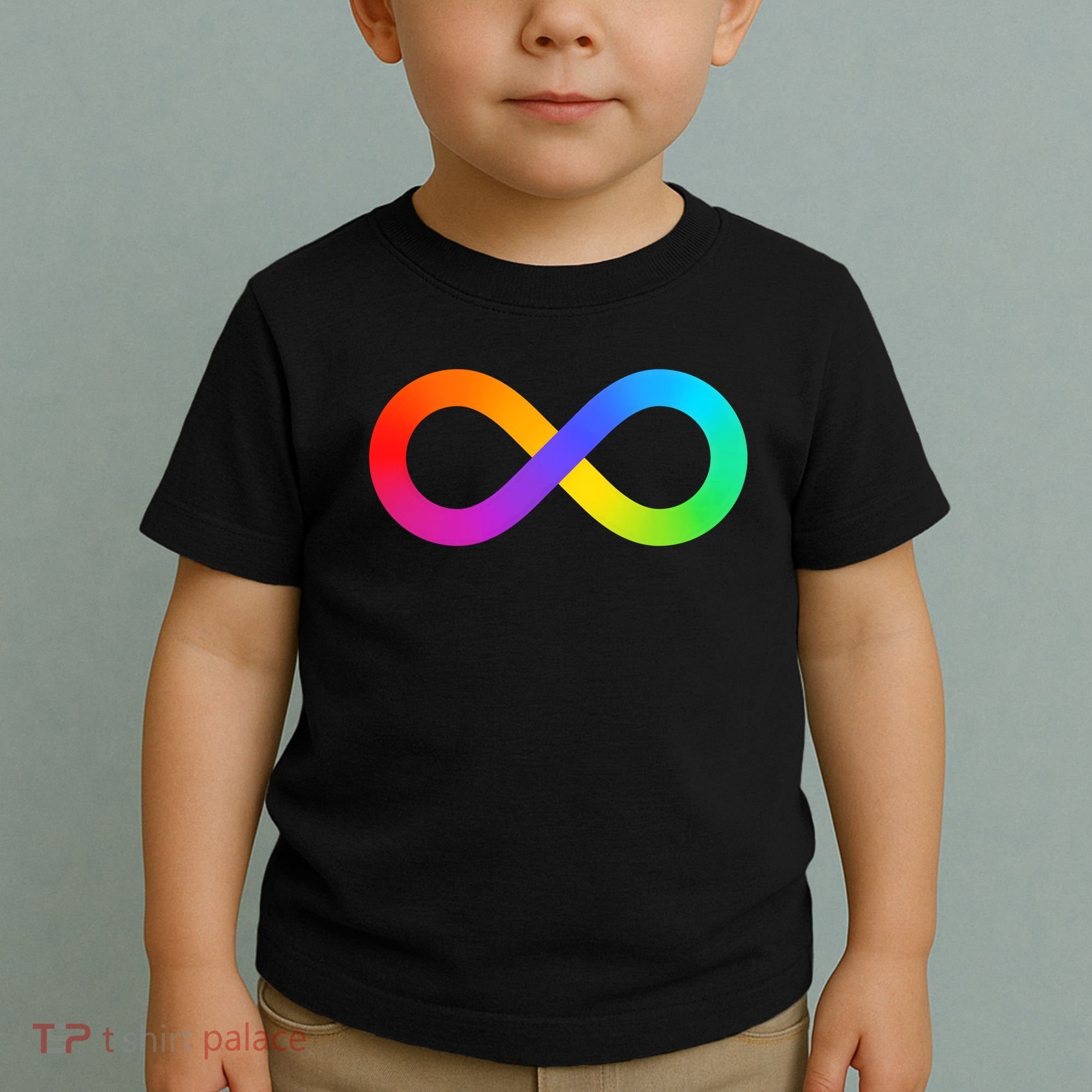 Neurodiversity Rainbow Infinity Autism Toddler T-Shirt