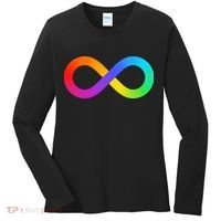 Neurodiversity Rainbow Infinity Autism Women's Long Sleeve Shirt thumb 0