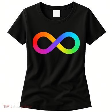 Neurodiversity Rainbow Infinity Autism Women's T-Shirt