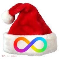 Neurodiversity Rainbow Infinity Autism Santa Hat thumb 0