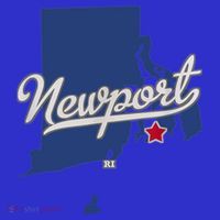 Newport Rhode Island RI Map Apron thumb 3