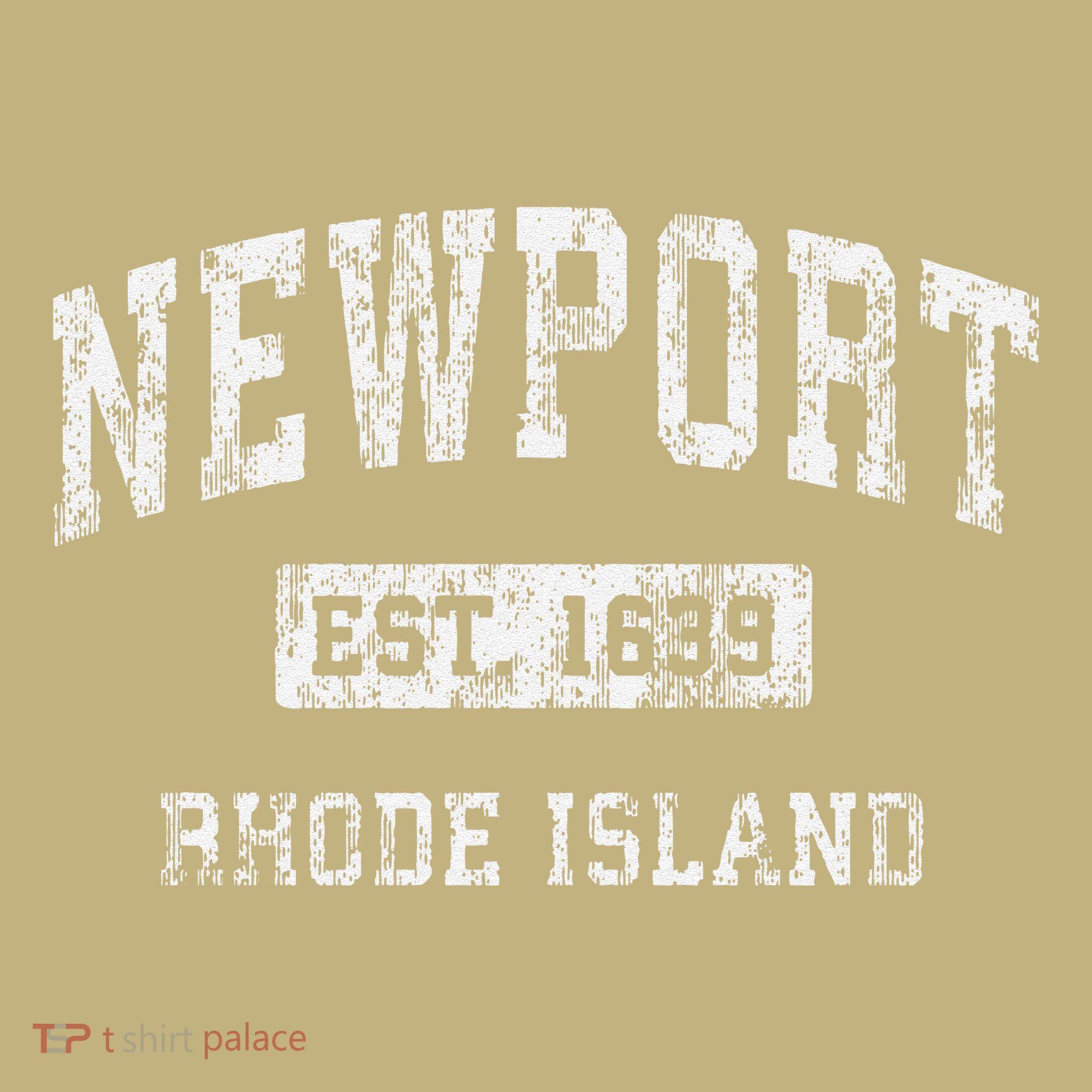 Newport Rhode Island Ri Vintage Established T-Shirt