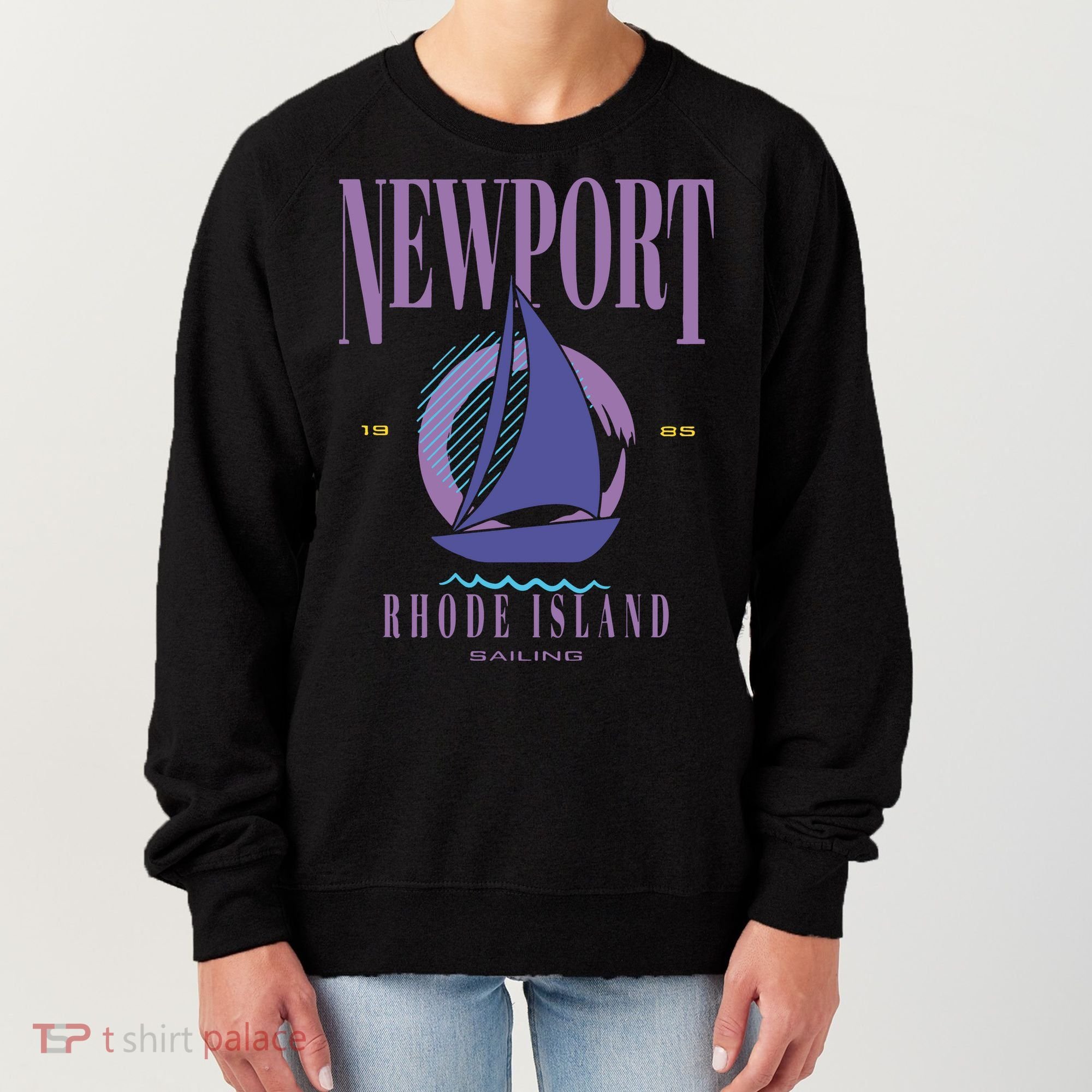 Newport Rhode Island Saling Women's Sweatshirt