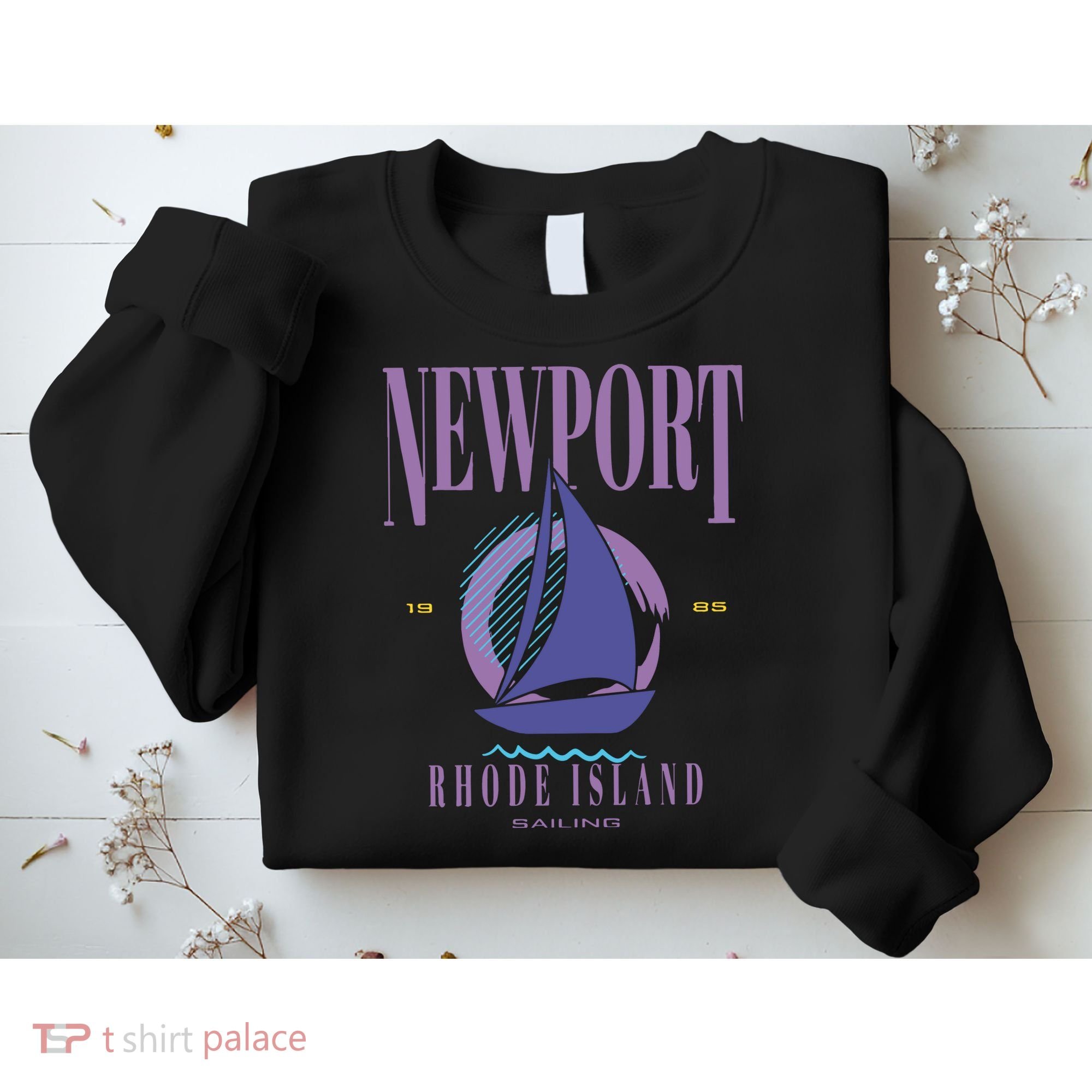 Newport Rhode Island Saling Sweatshirt