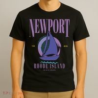 Newport Rhode Island Saling T-Shirt thumb 3